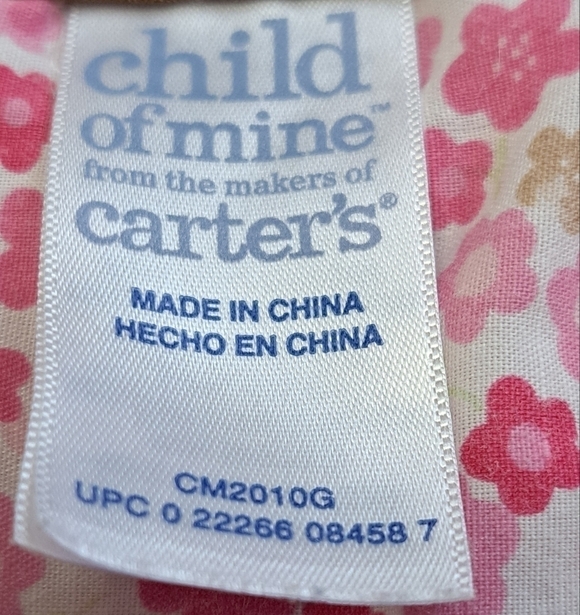 Carter's Child of Mine Baby Girl's Quilt - Picture 7 of 7